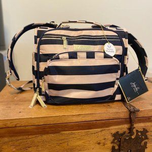 New JuJuBe B.F.F. Diaper Bag/Backpack Navy/Champ